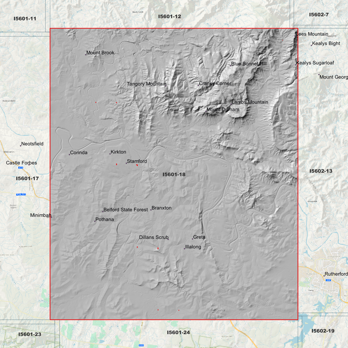 Leconfield 1m Digital Elevation Models (I5601-18)