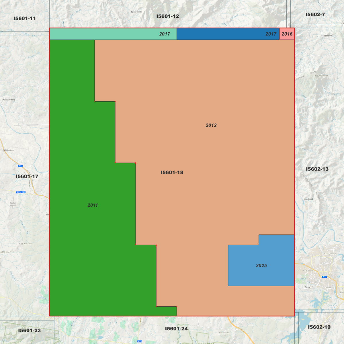 Leconfield 1m Digital Elevation Models (I5601-18)