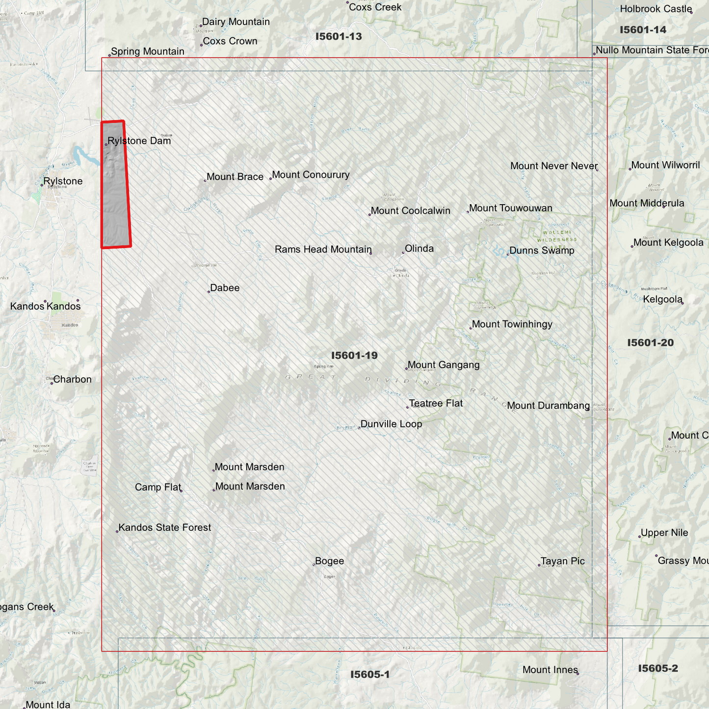 Mount Marsden 1m Digital Elevation Model (I5601-19)