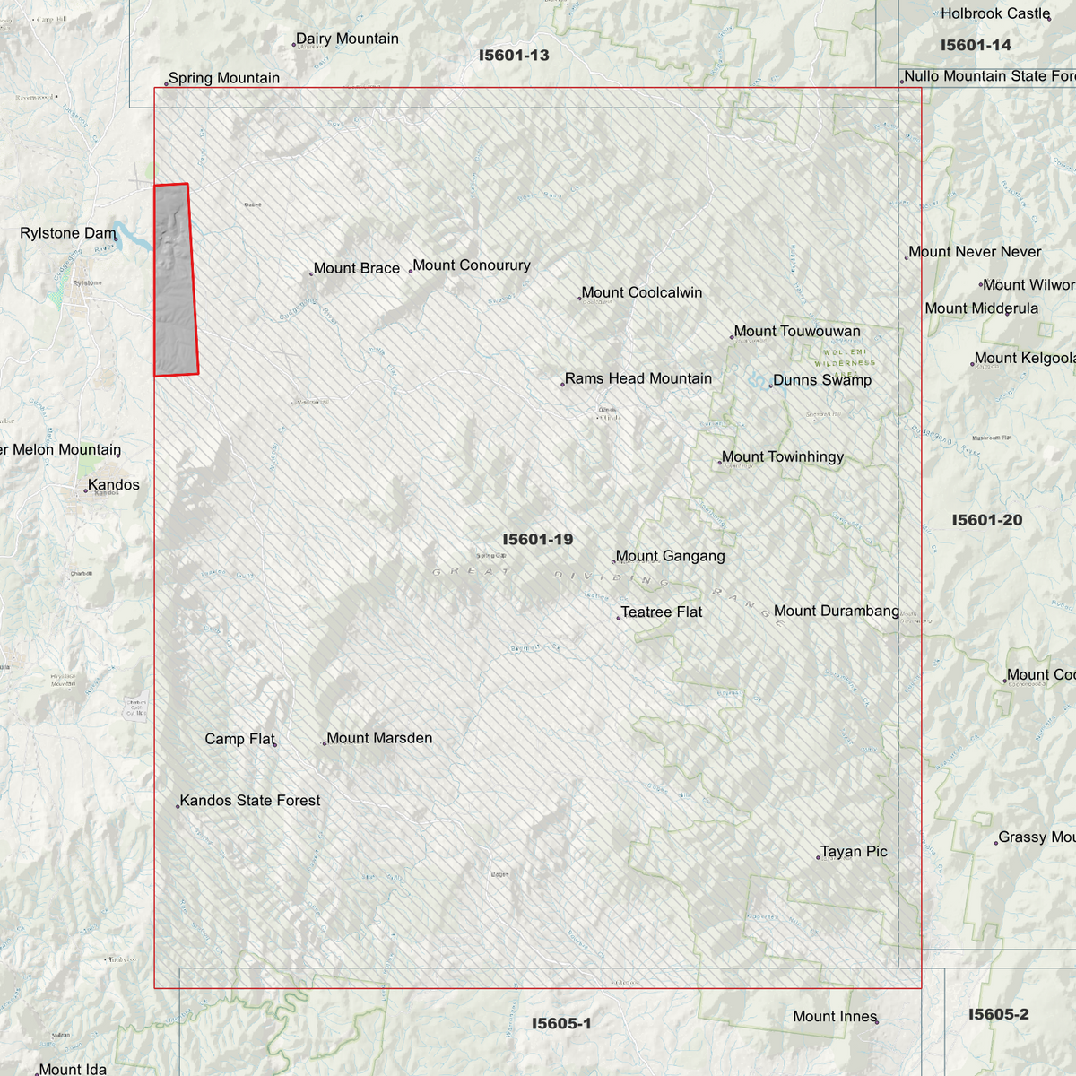 Mount Marsden 1m & 2m Digital Elevation Models (I5601-19)