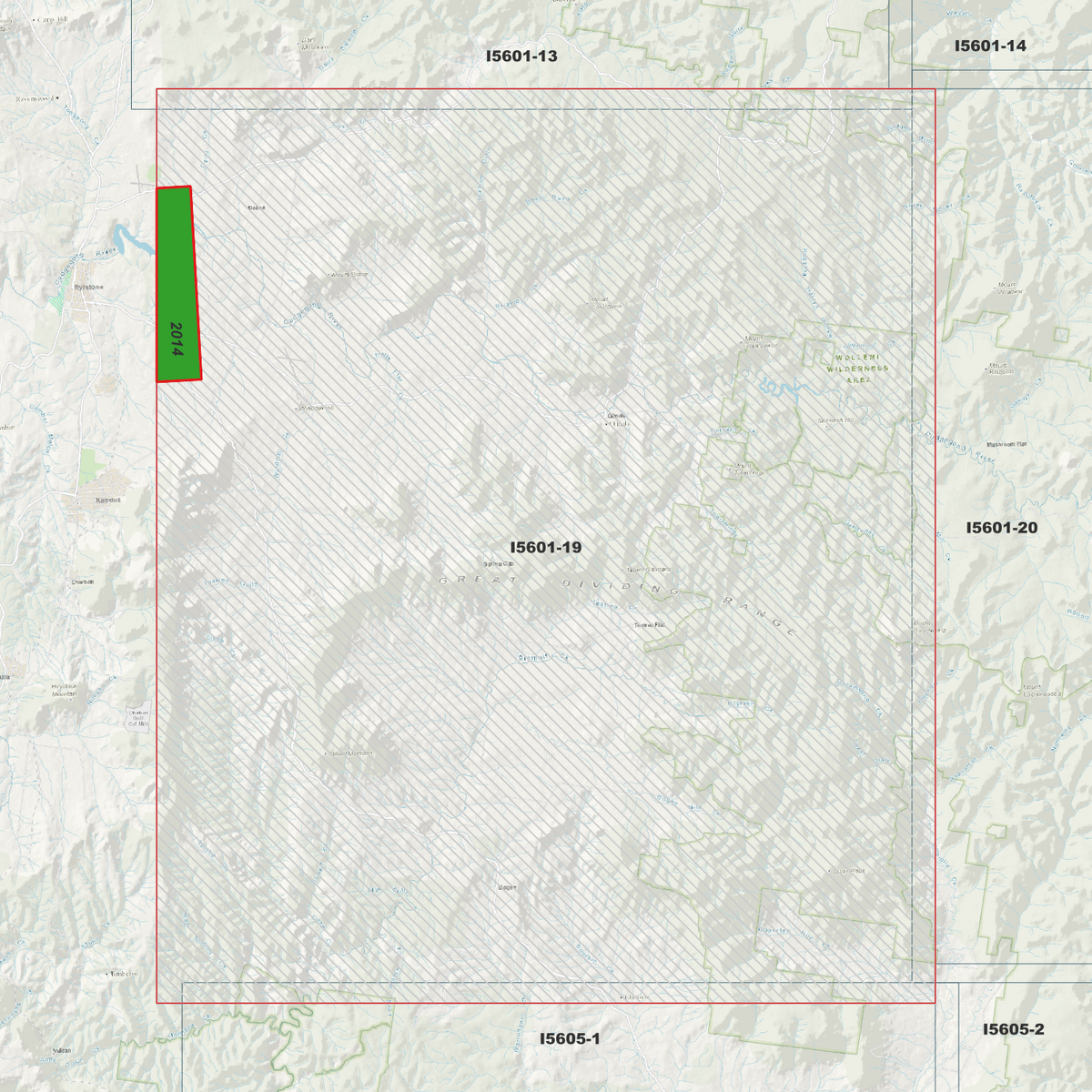 Mount Marsden 1m & 2m Digital Elevation Models (I5601-19)