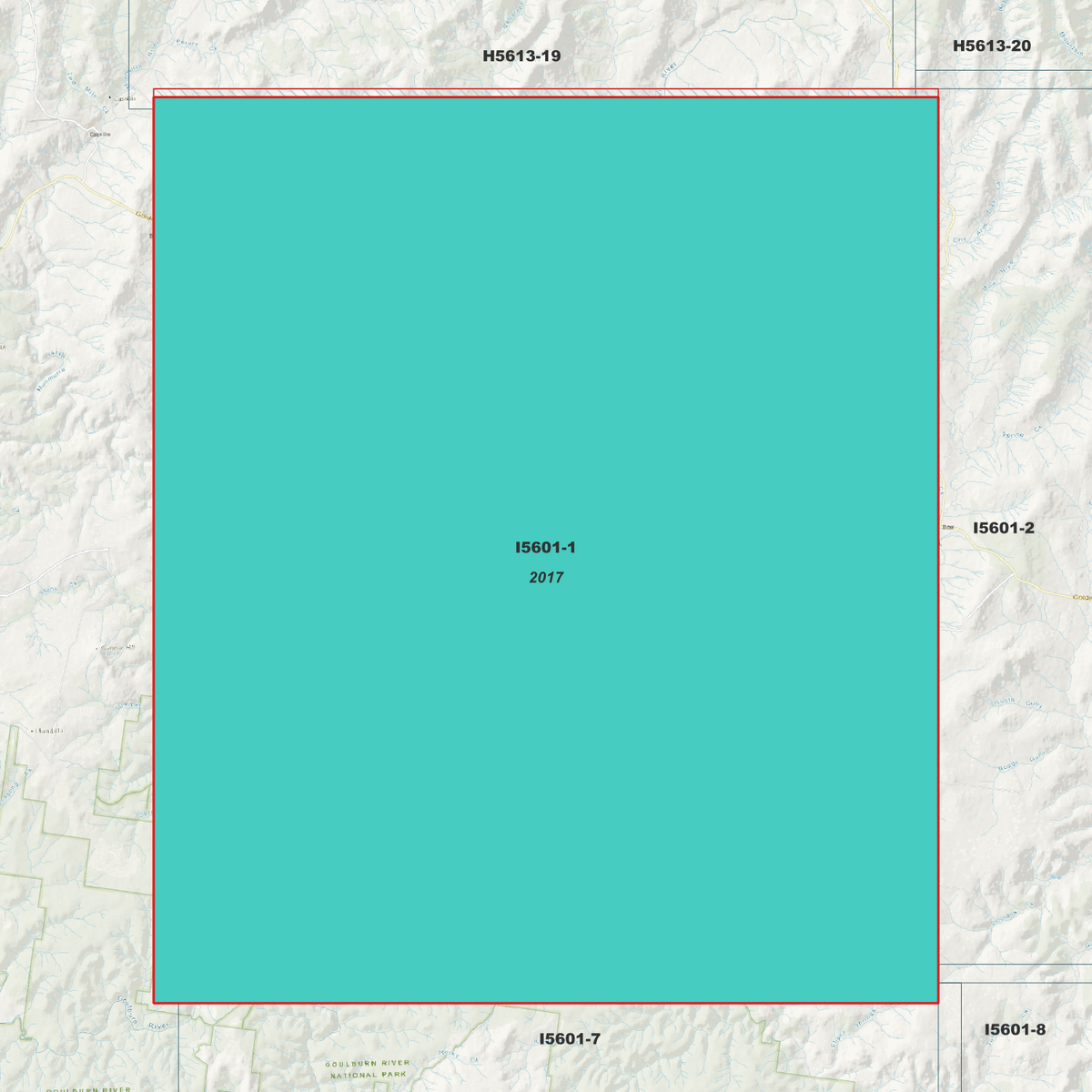 Tongo 2m & 5m Digital Elevation Models (I5601-1)
