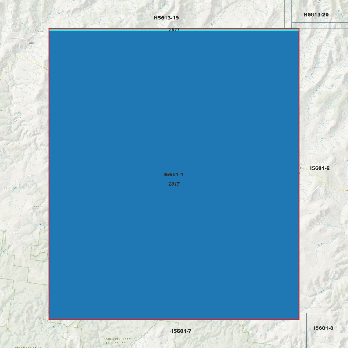 Tongo 2m & 5m Digital Elevation Models (I5601-1)