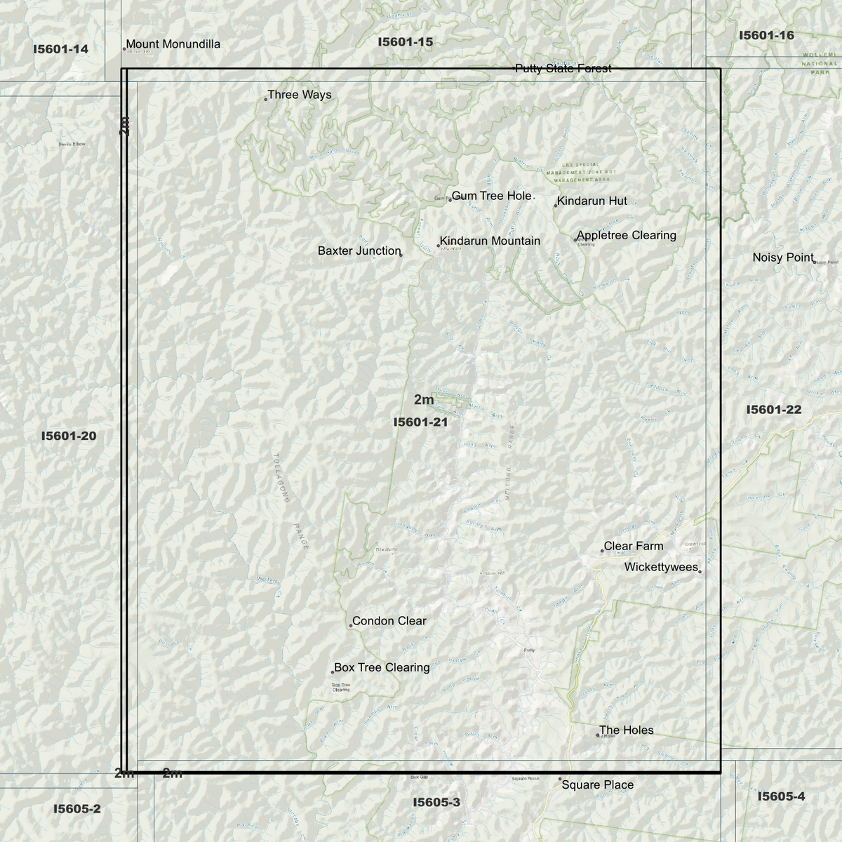 Kindarun 2m Digital Elevation Models (I5601-21)