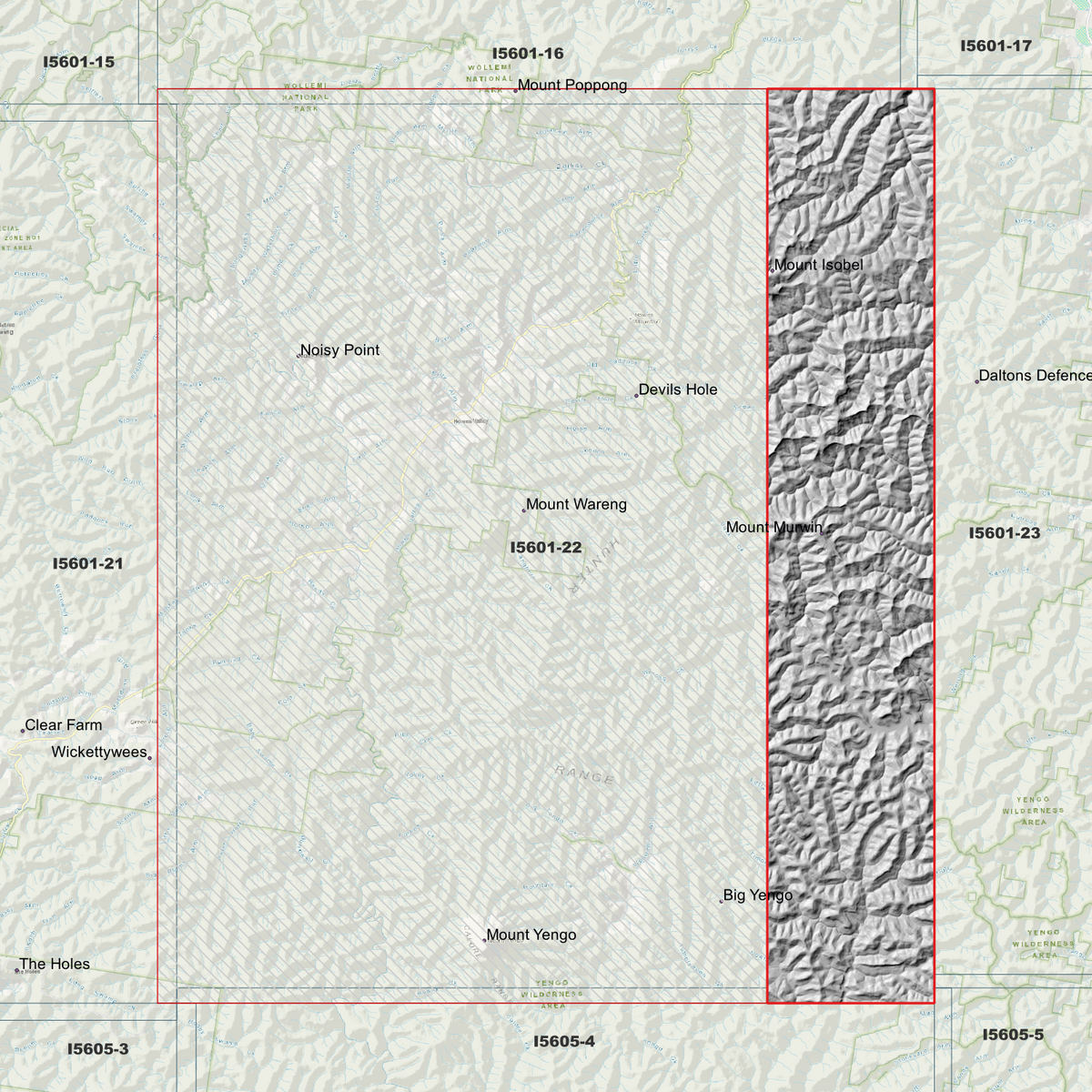Howes Valley 1m & 2m Digital Elevation Models (I5601-22)