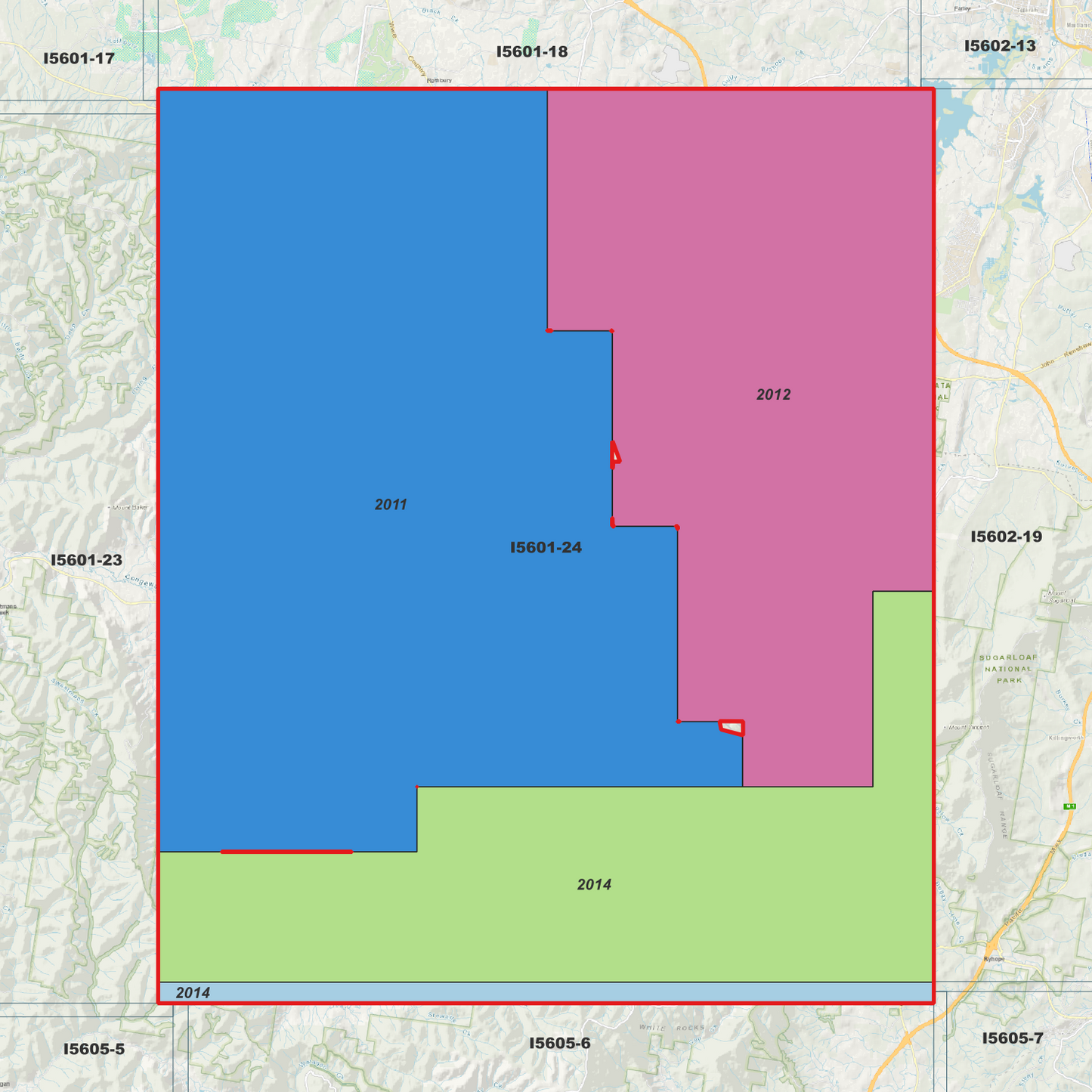 Cessnock 1m Digital Elevation Model (I5601-24)