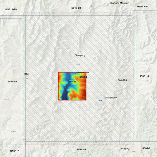 Merriwa 1m Digital Elevation Model (I5601-2)