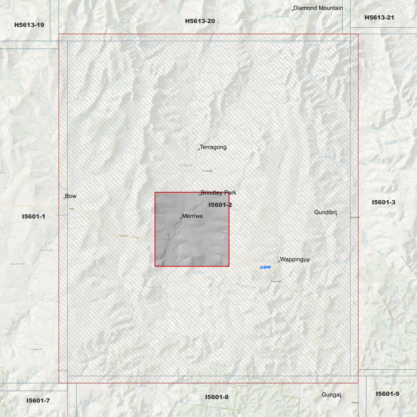Merriwa 1m Digital Elevation Model (I5601-2)