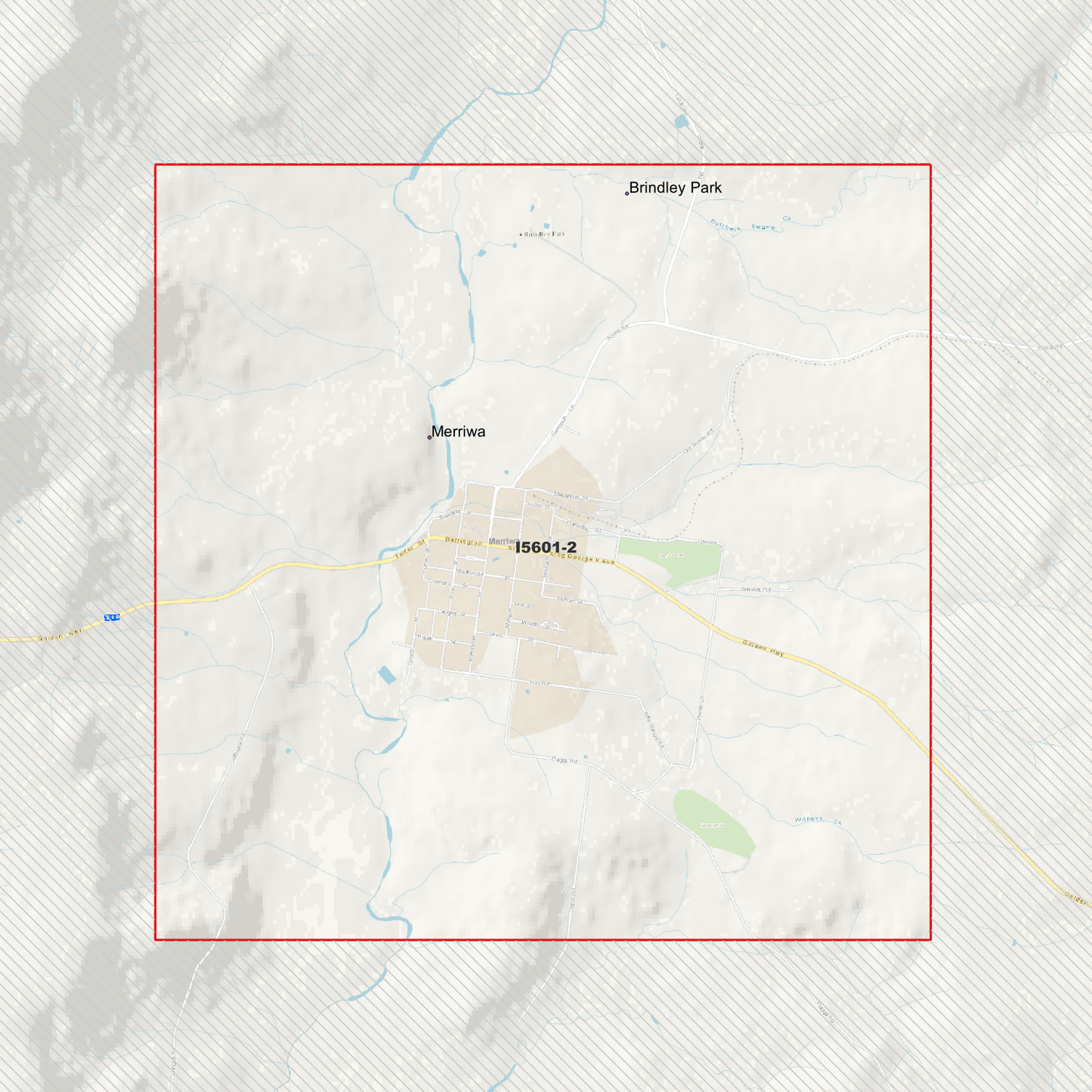 Merriwa 1m Digital Elevation Model (I5601-2)