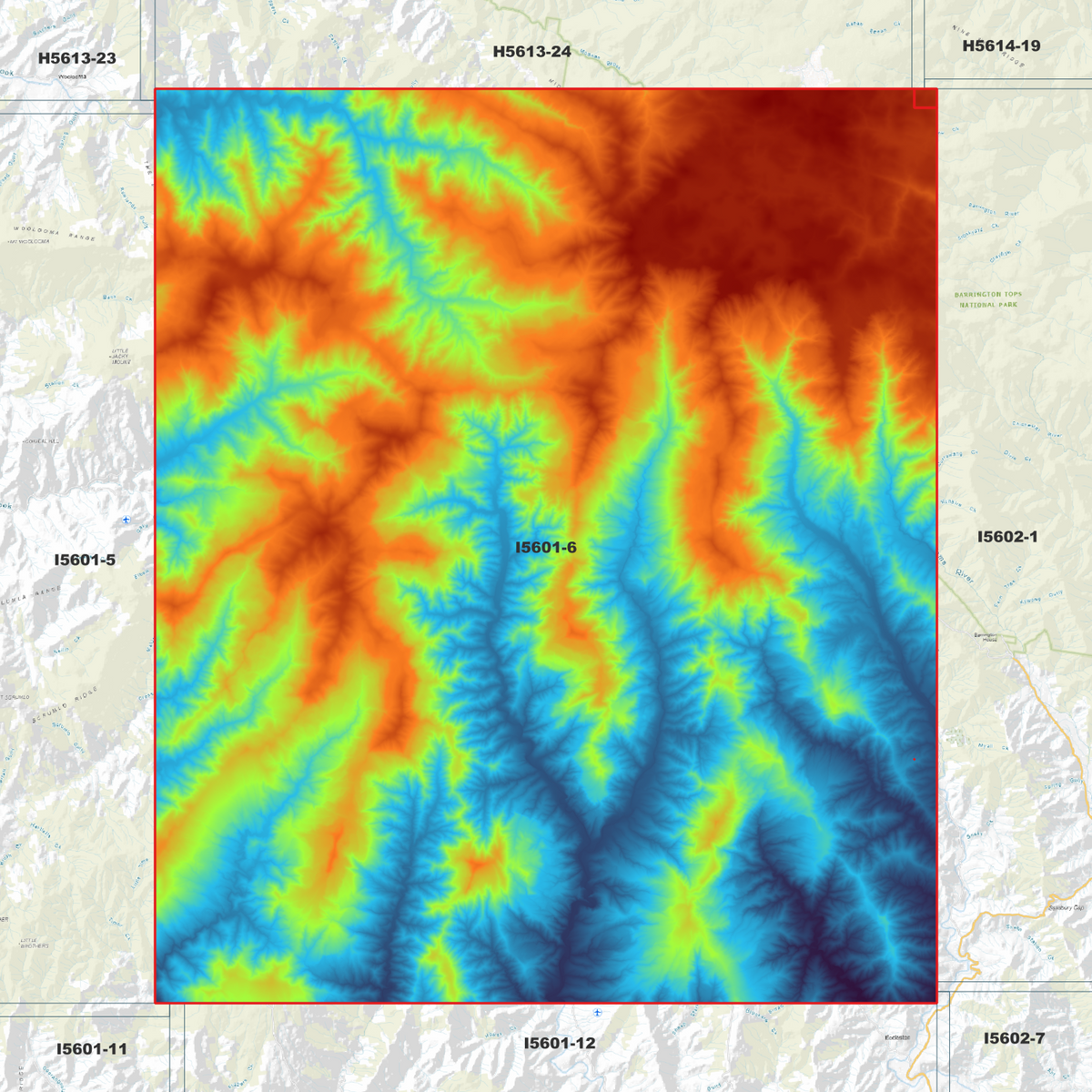 Allyn 2m Digital Elevation Models (I5601-6)