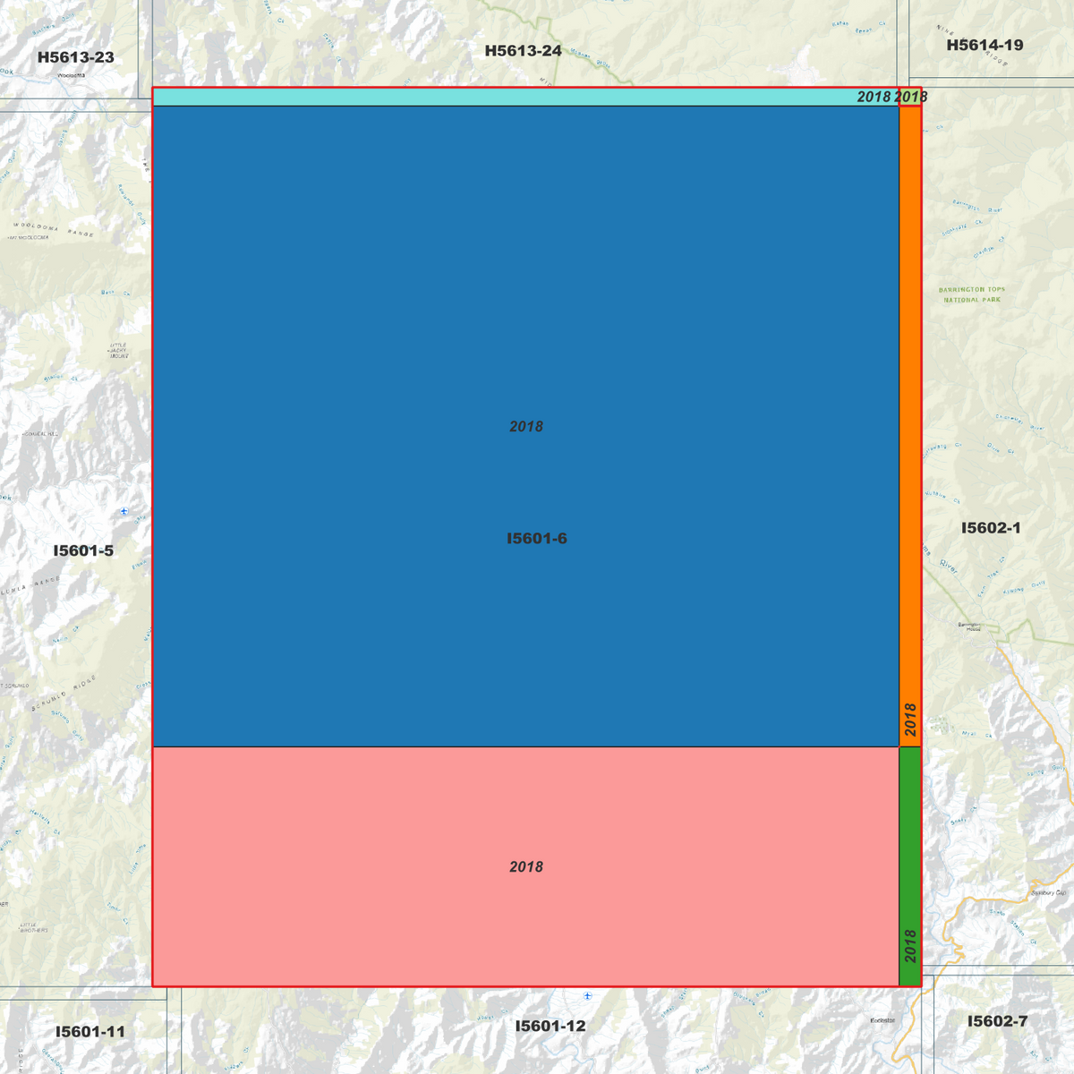 Allyn 2m Digital Elevation Models (I5601-6)