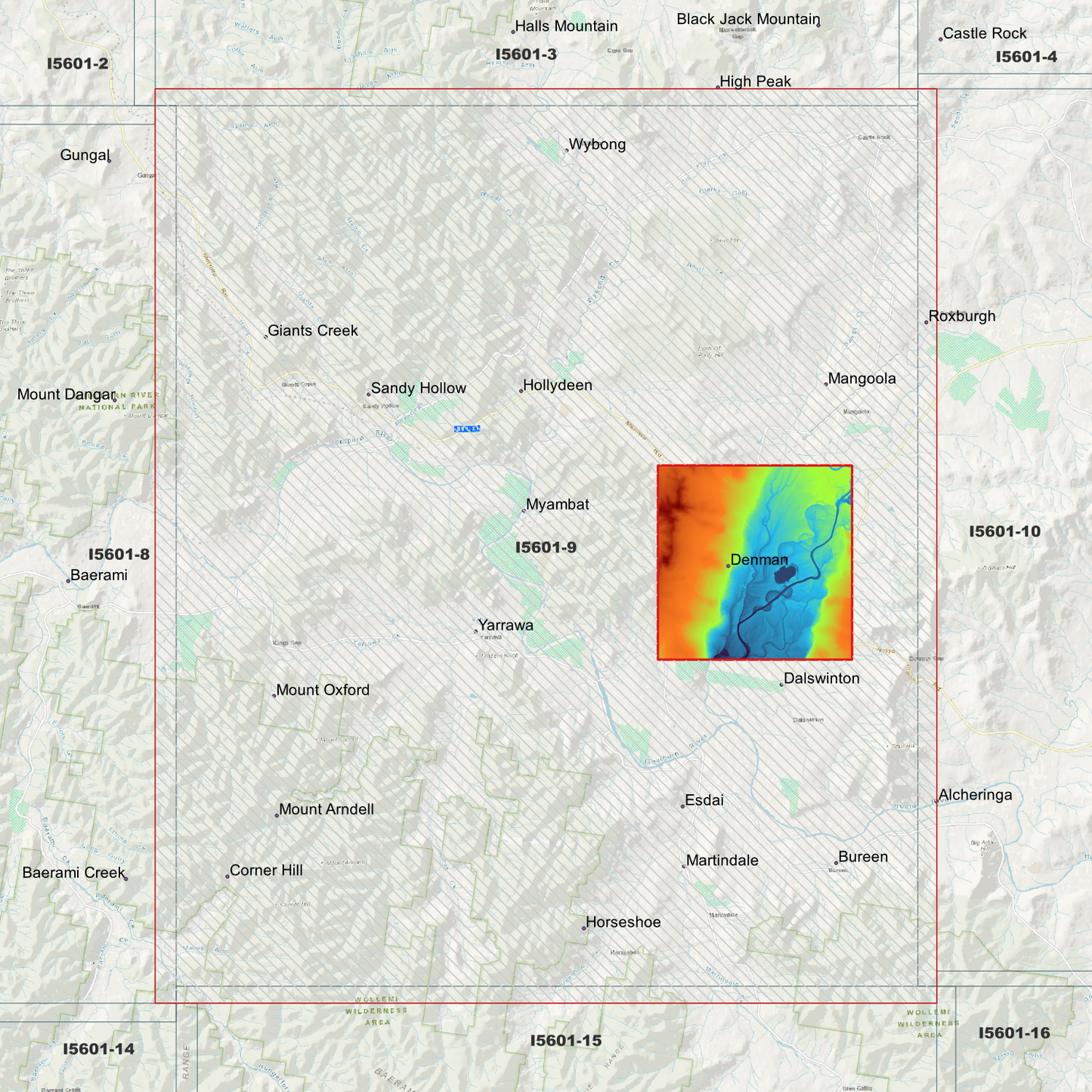 Denman 1m Digital Elevation Model (I5601-9)
