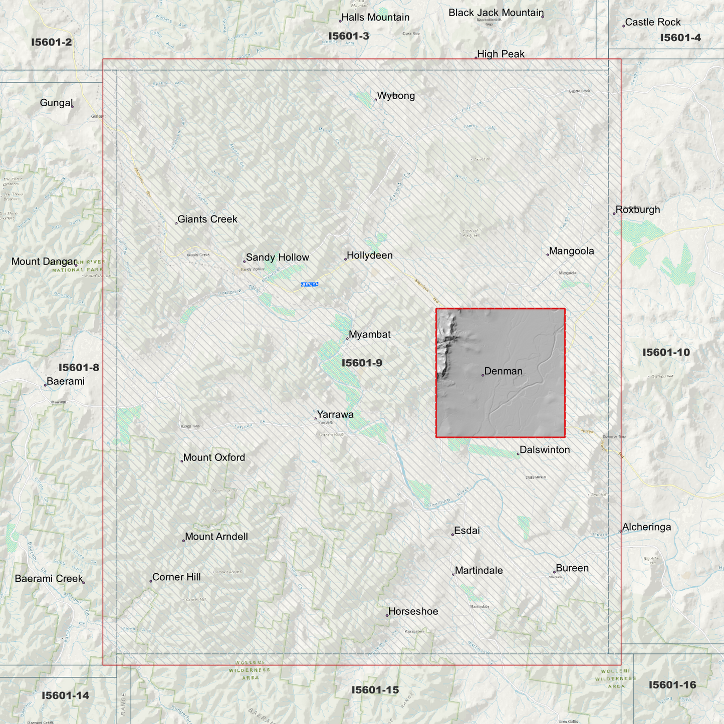 Denman 1m Digital Elevation Model (I5601-9)