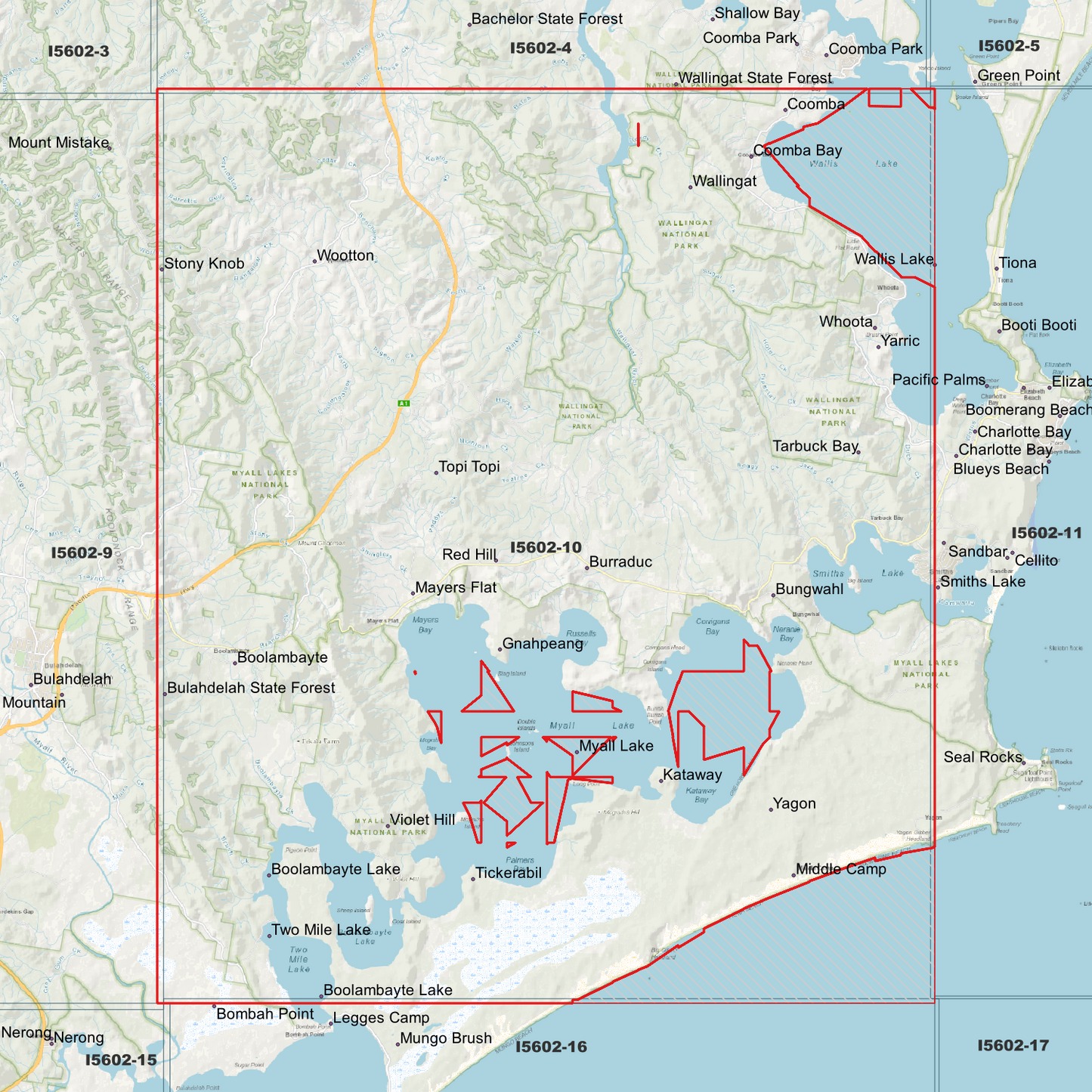 Myall 1m Digital Elevation Model (I5602-10)