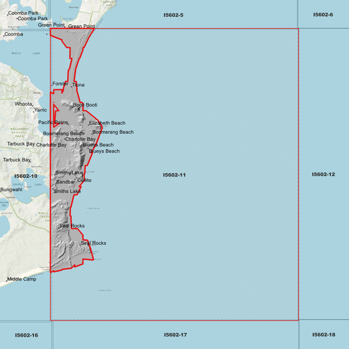 Seal 1m Digital Elevation Model (I5602-11)