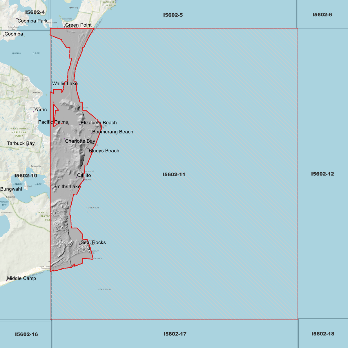 Seal 1m Digital Elevation Models (I5602-11)