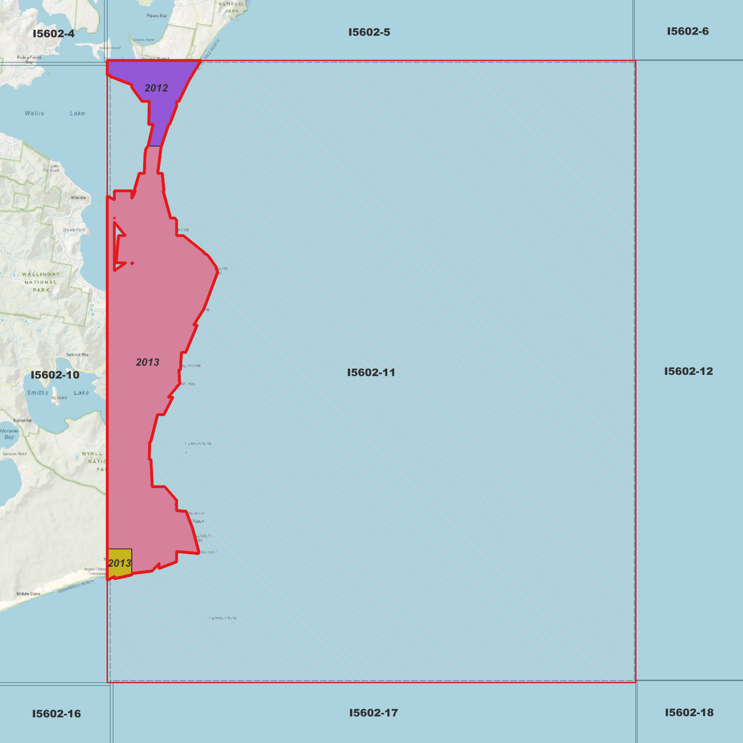 Seal 1m Digital Elevation Model (I5602-11)