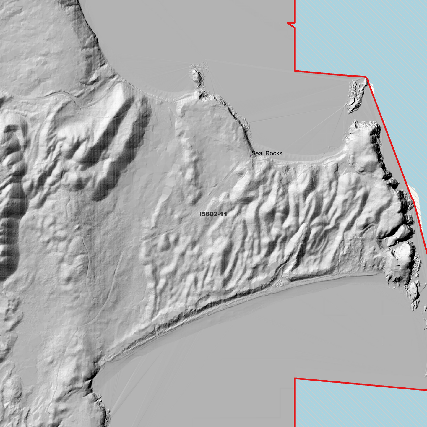 Seal 1m Digital Elevation Model (I5602-11)