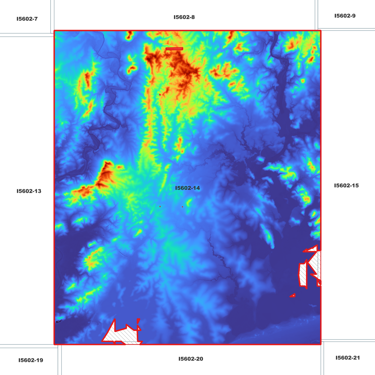 Medowie 1m Digital Elevation Model (I5602-14)