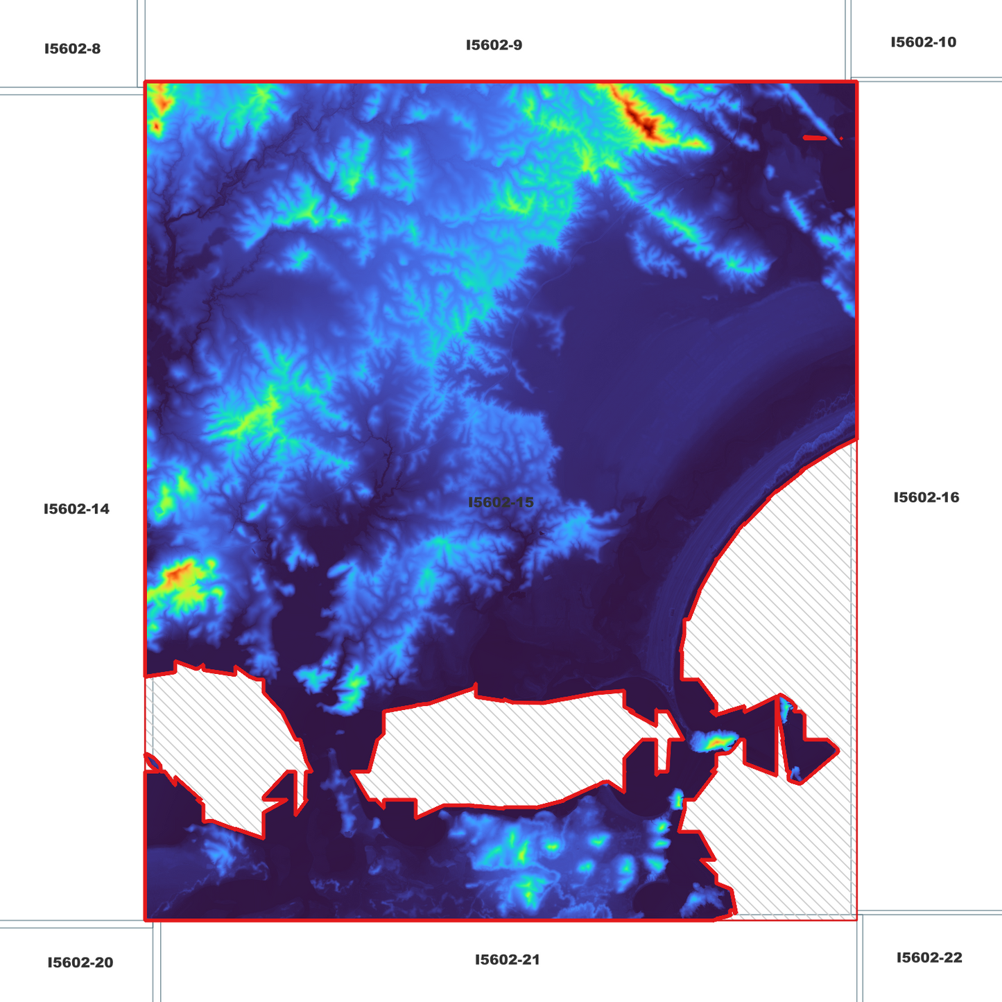 Stephens 1m Digital Elevation Model (I5602-15)