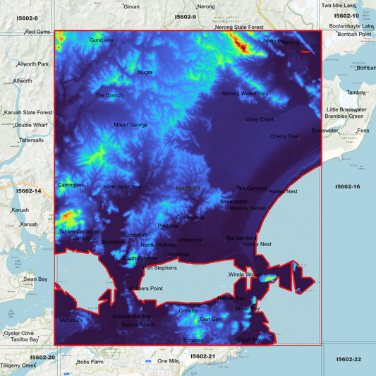 Stephens 1m Digital Elevation Model (I5602-15)