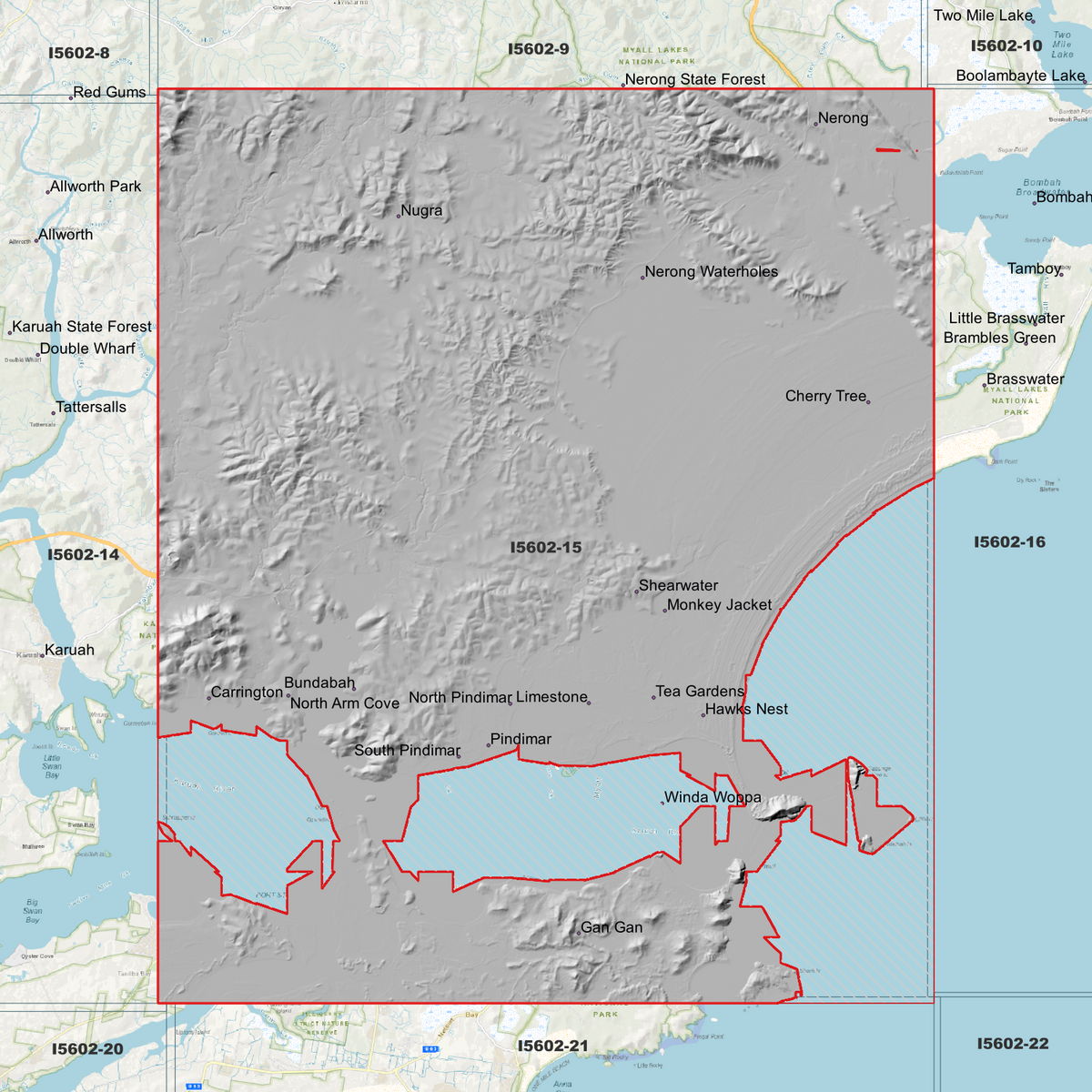 Stephens 1m Digital Elevation Models (I5602-15)