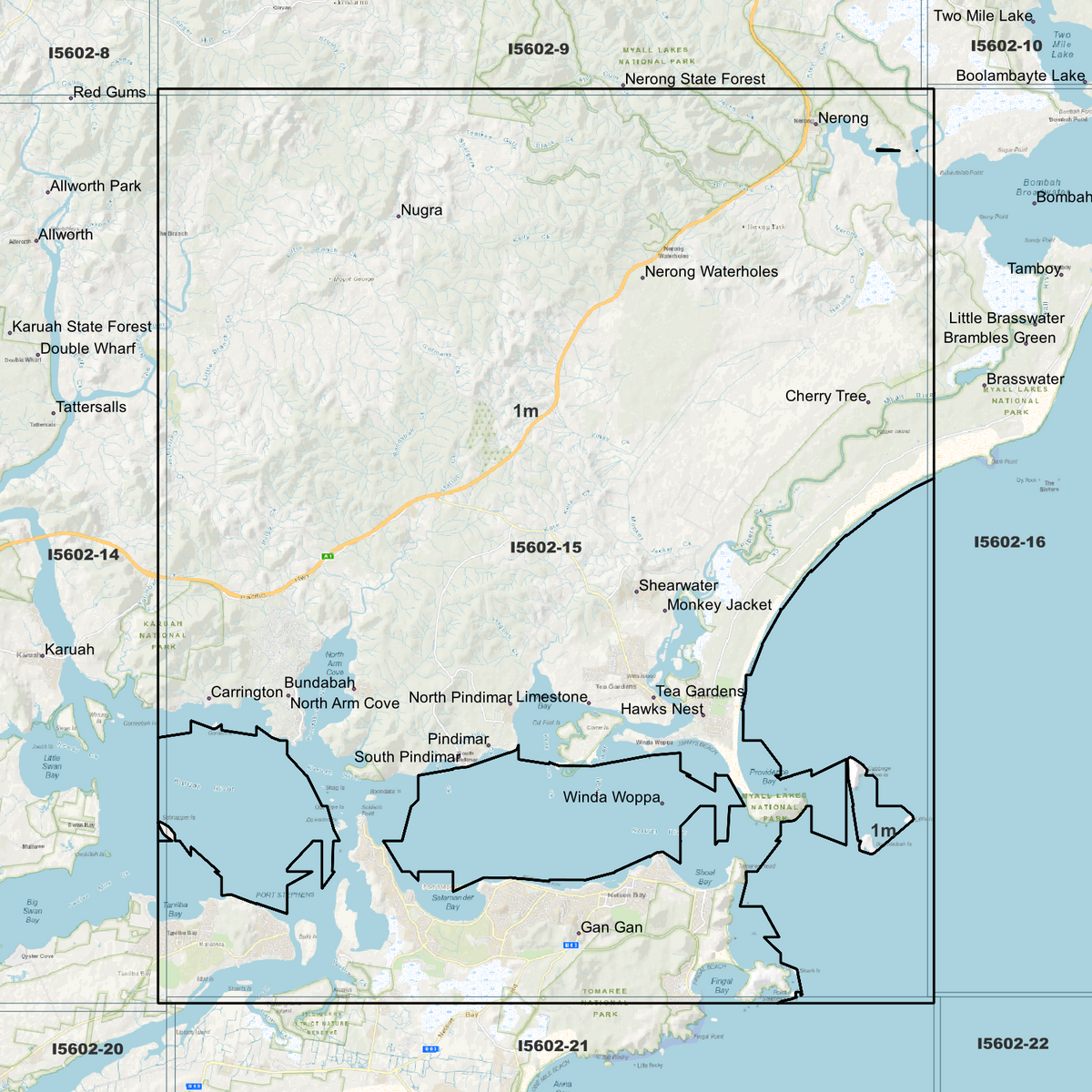 Stephens 1m Digital Elevation Models (I5602-15)