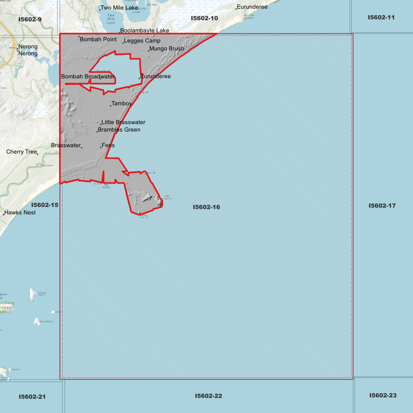 Bombah 1m Digital Elevation Model (I5602-16)