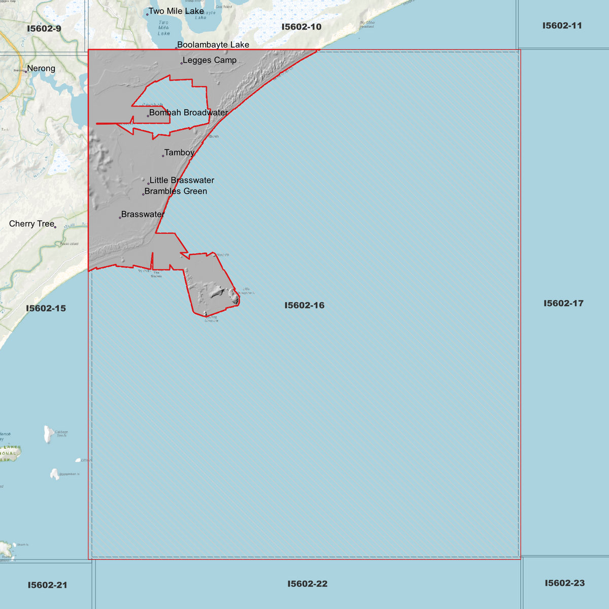 Bombah 1m Digital Elevation Models (I5602-16)