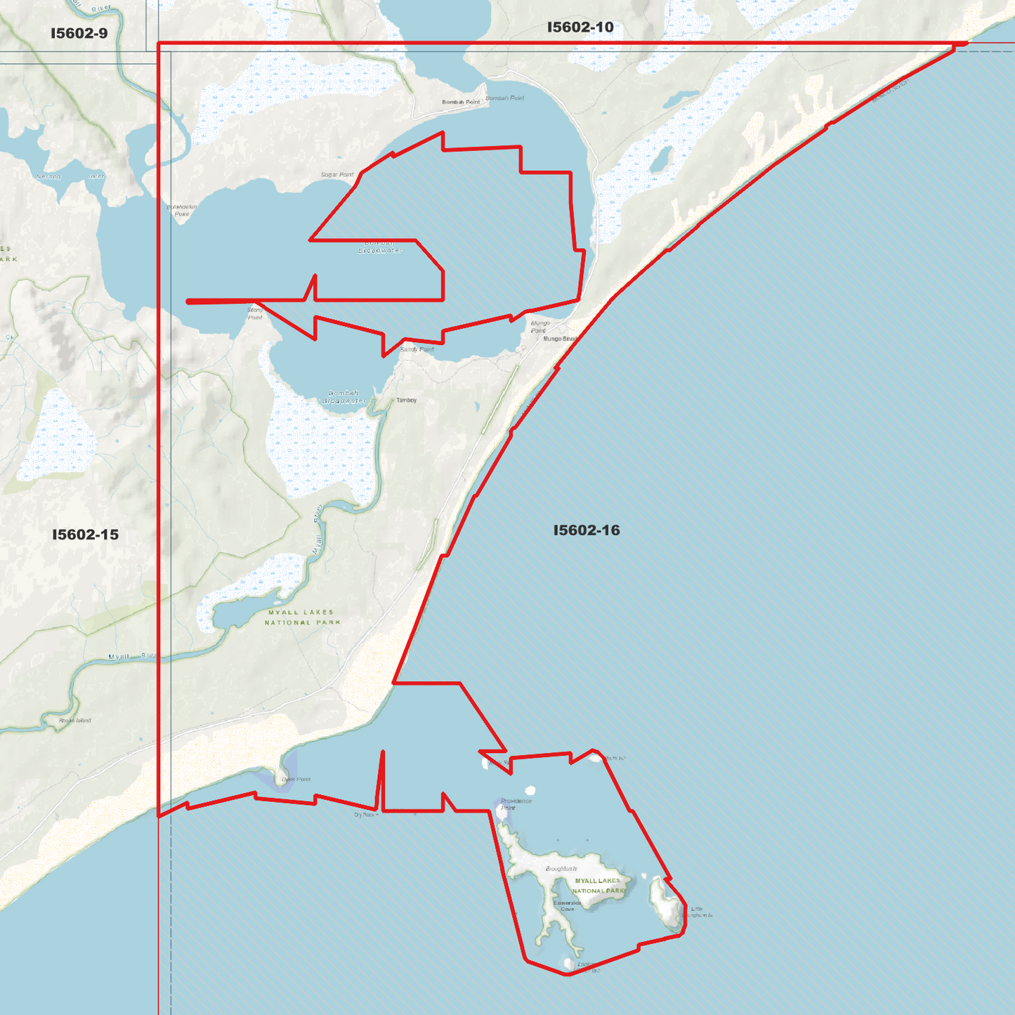 Bombah 1m Digital Elevation Model (I5602-16)