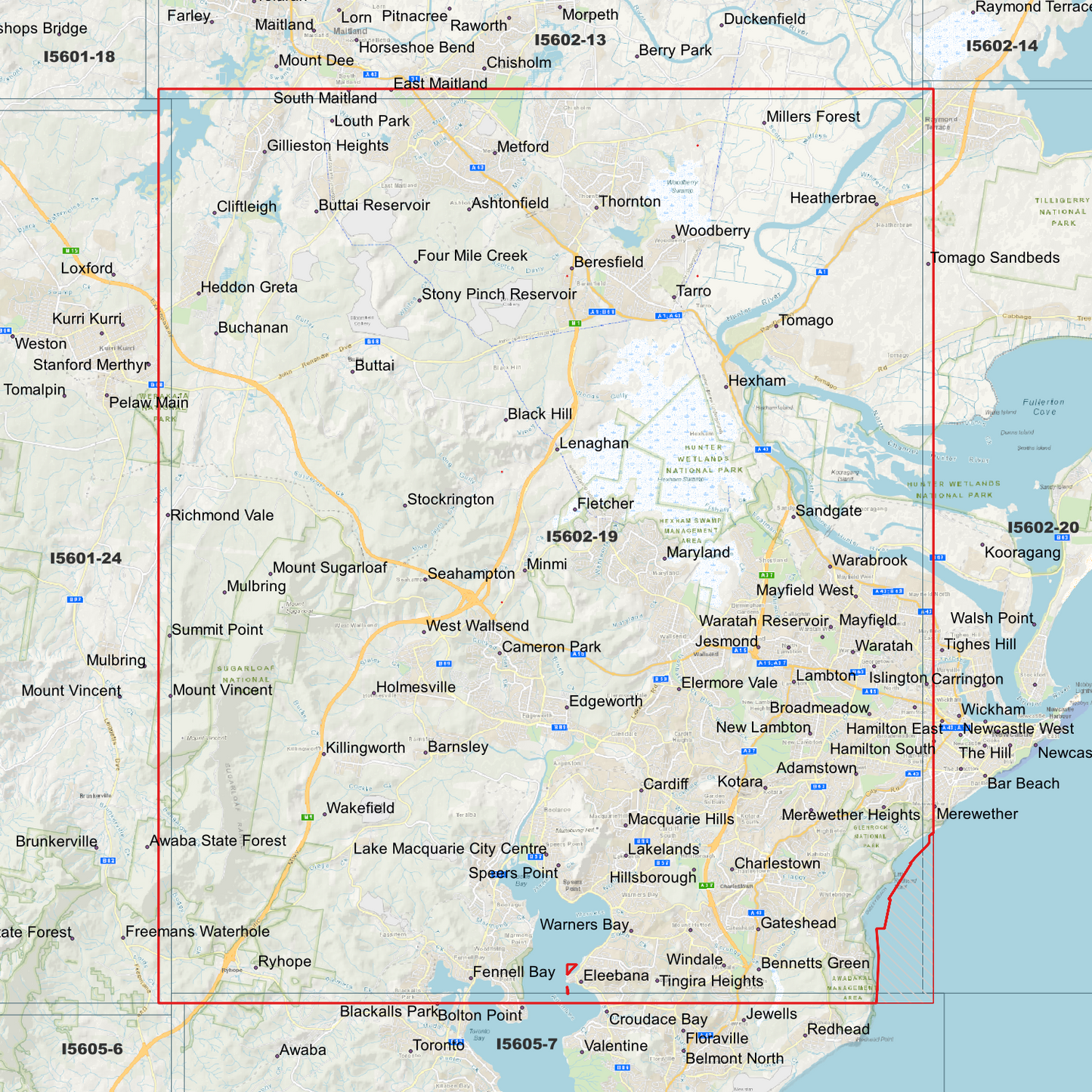 Hexham 1m Digital Elevation Model (I5602-19)
