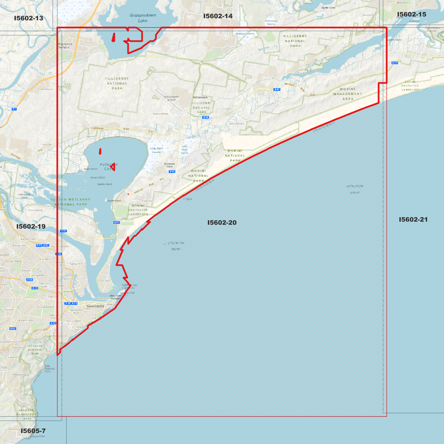 Newcastle 1m Digital Elevation Model (I5602-20)