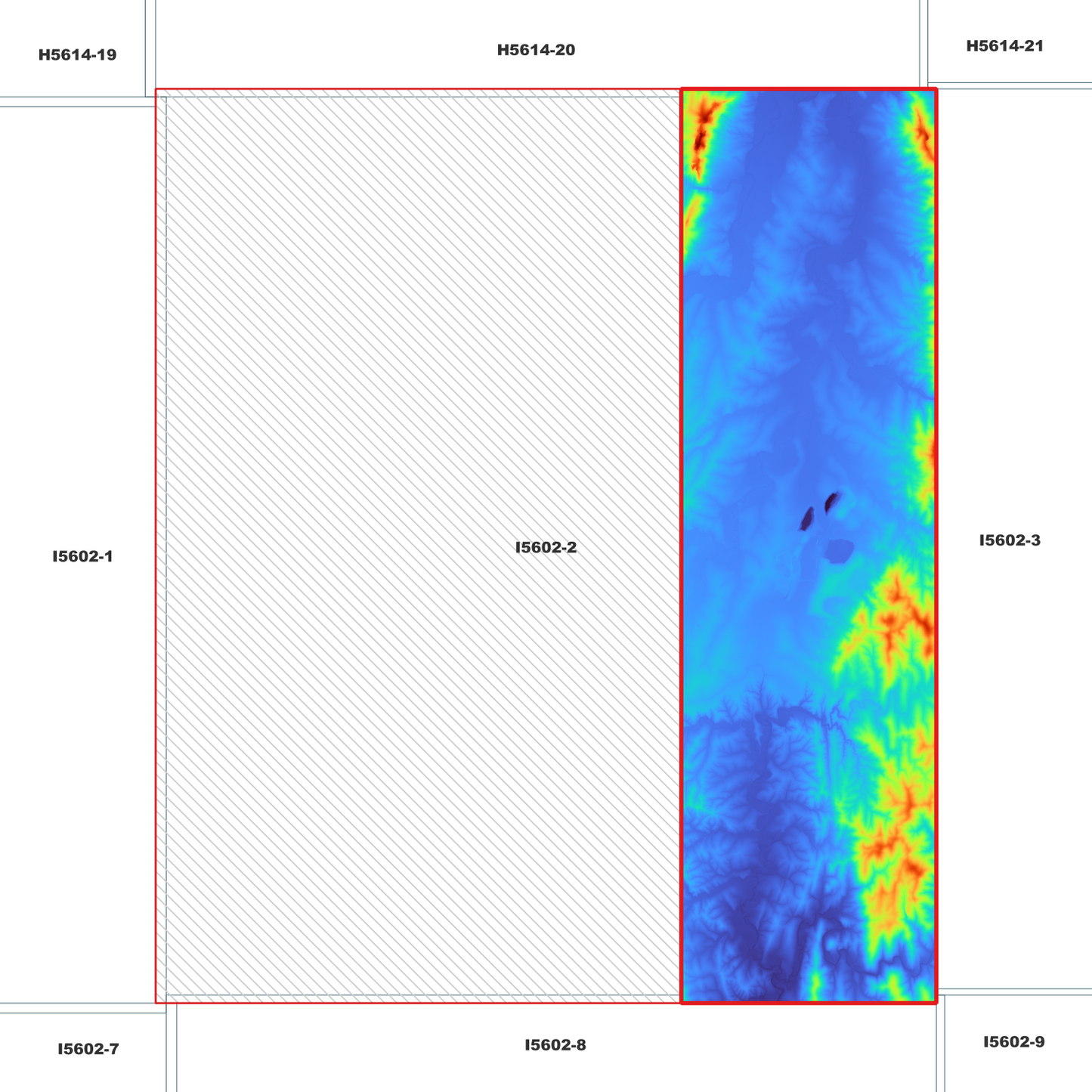 Craven 1m Digital Elevation Model (I5602-2)
