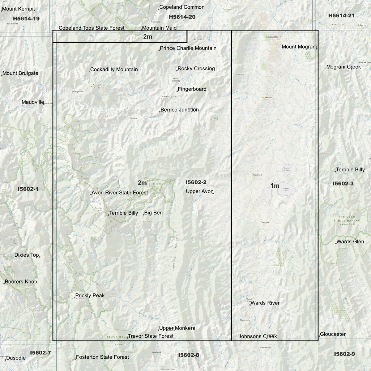 Craven 1m & 2m Digital Elevation Models (I5602-2)