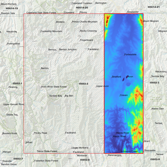 Craven 1m Digital Elevation Model (I5602-2)