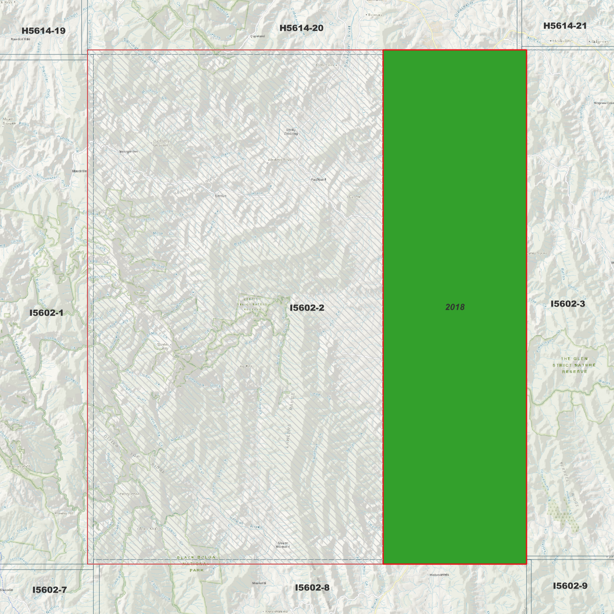 Craven 1m & 2m Digital Elevation Models (I5602-2)
