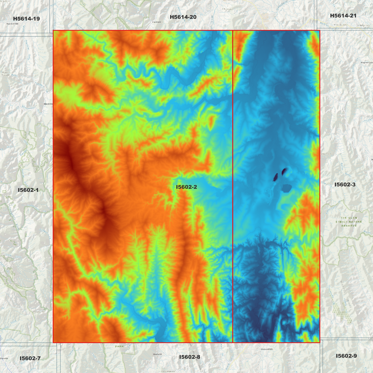 Craven 1m & 2m Digital Elevation Models (I5602-2)