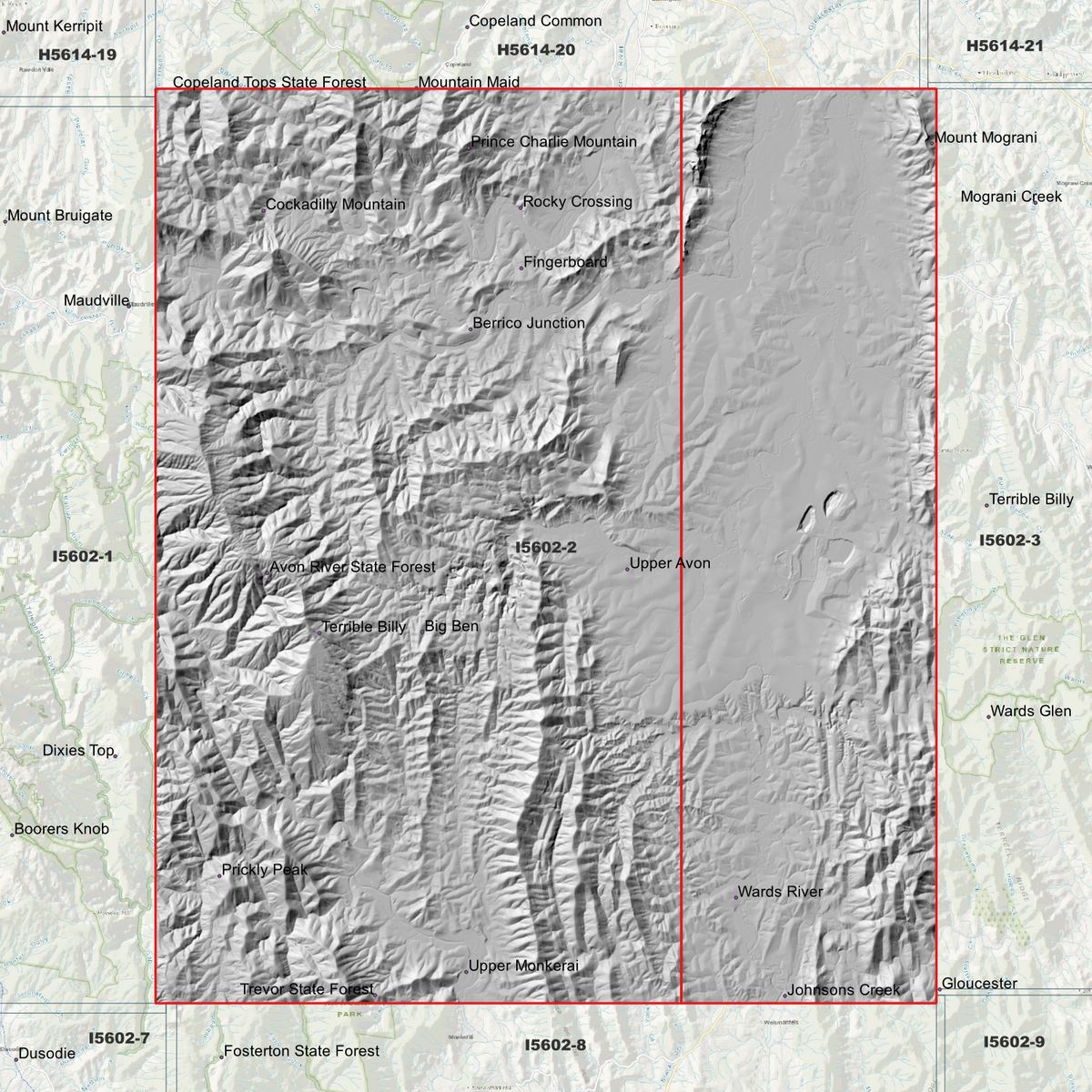 Craven 1m & 2m Digital Elevation Models (I5602-2)