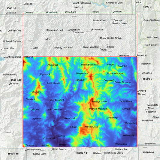 Gresford 1m Digital Elevation Model (I5602-7)