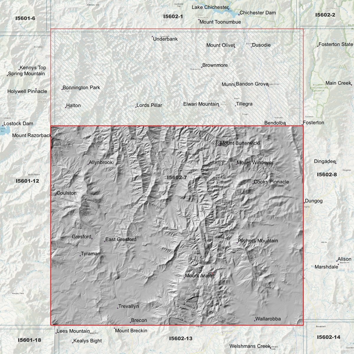 Gresford 1m & 2m Digital Elevation Models (I5602-7)