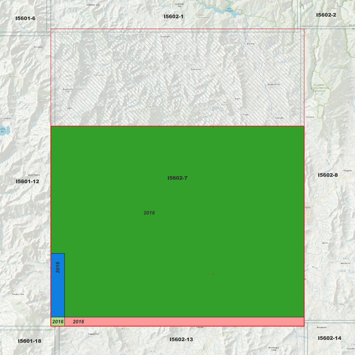 Gresford 1m & 2m Digital Elevation Models (I5602-7)
