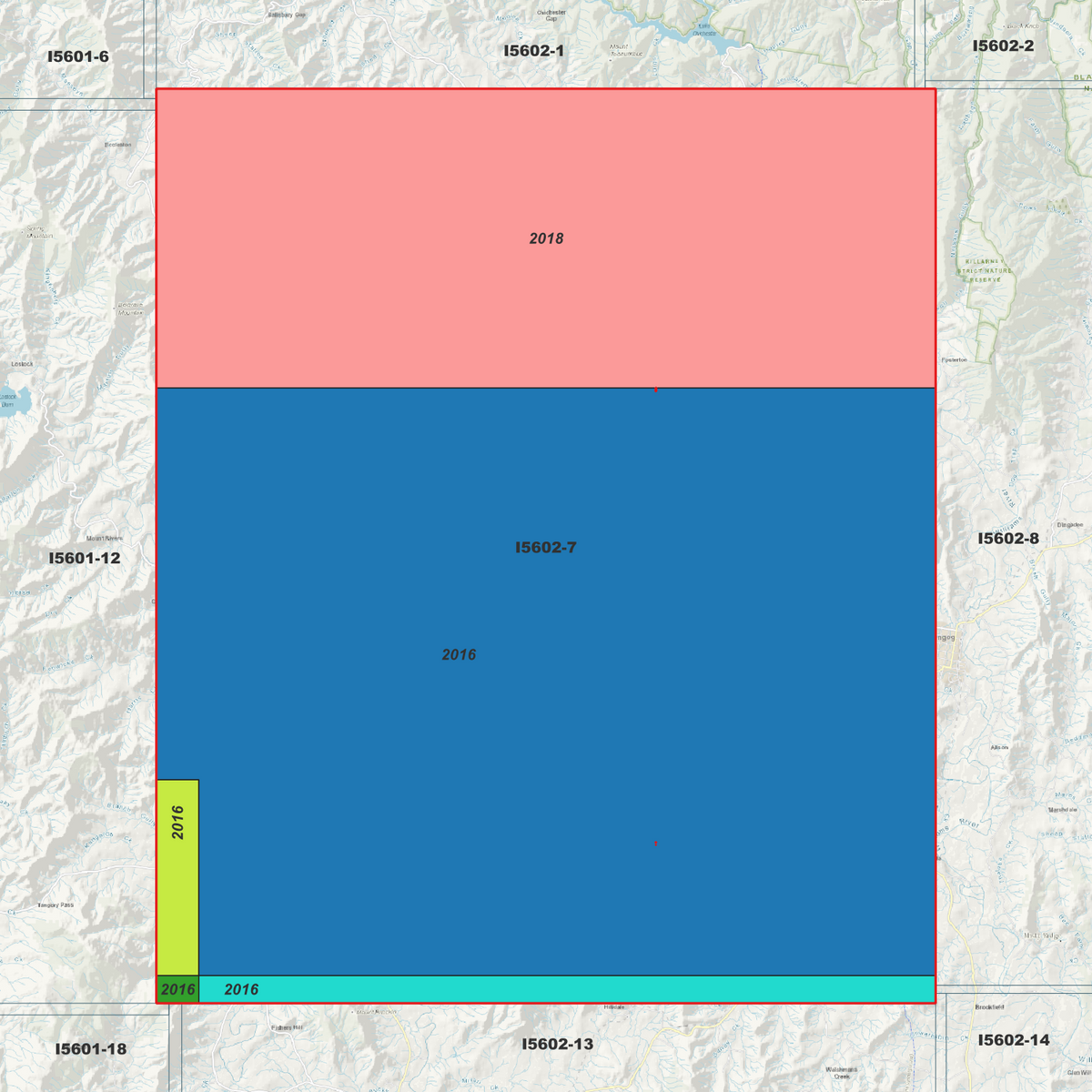 Gresford 1m & 2m Digital Elevation Models (I5602-7)