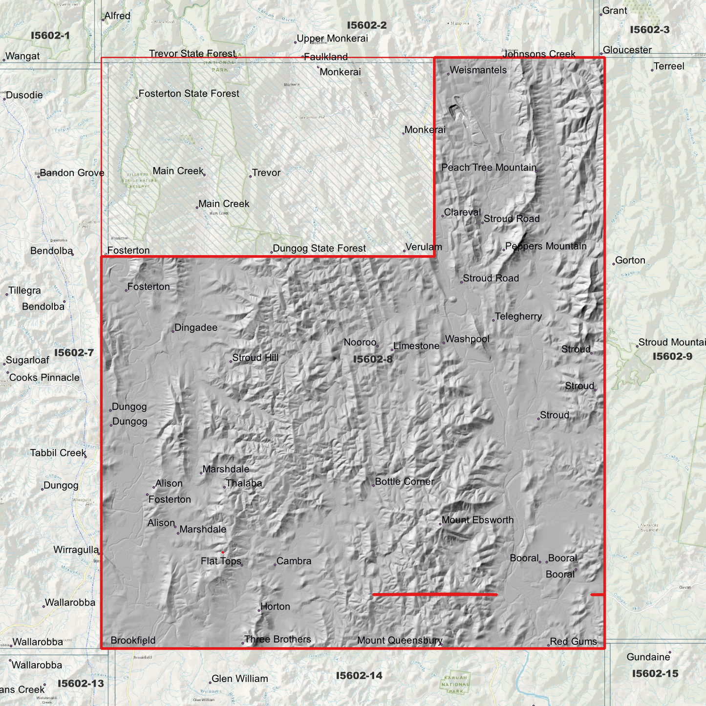 Stroud 1m Digital Elevation Model (I5602-8)