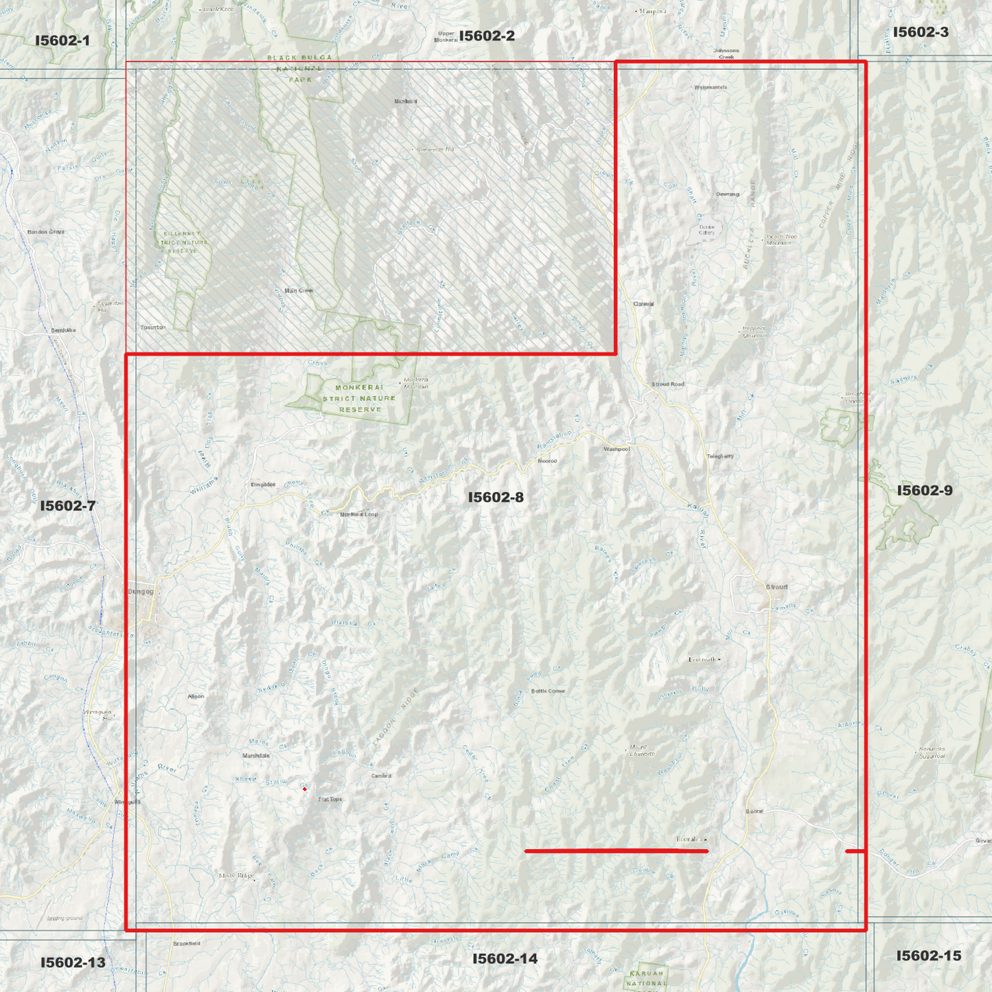 Stroud 1m Digital Elevation Model (I5602-8)