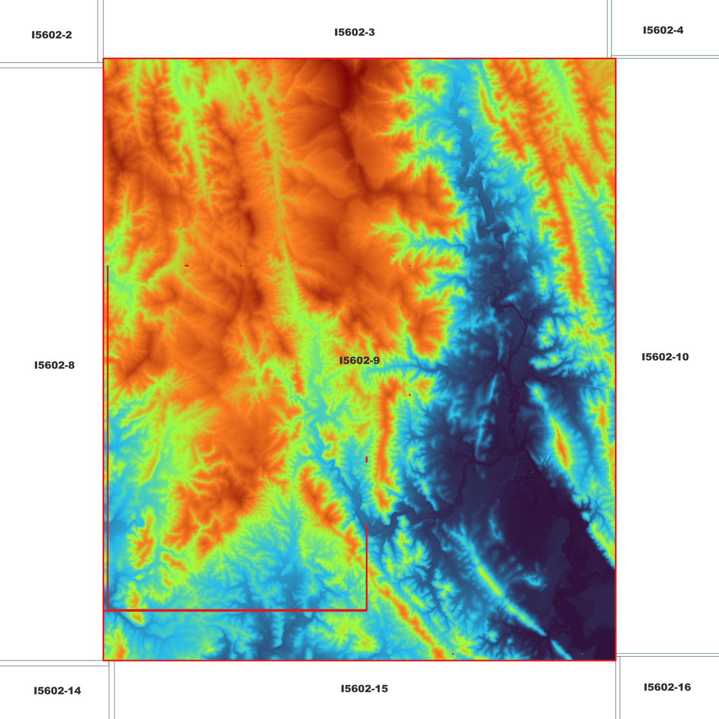 Bulahdelah 1m Digital Elevation Model (I5602-9)