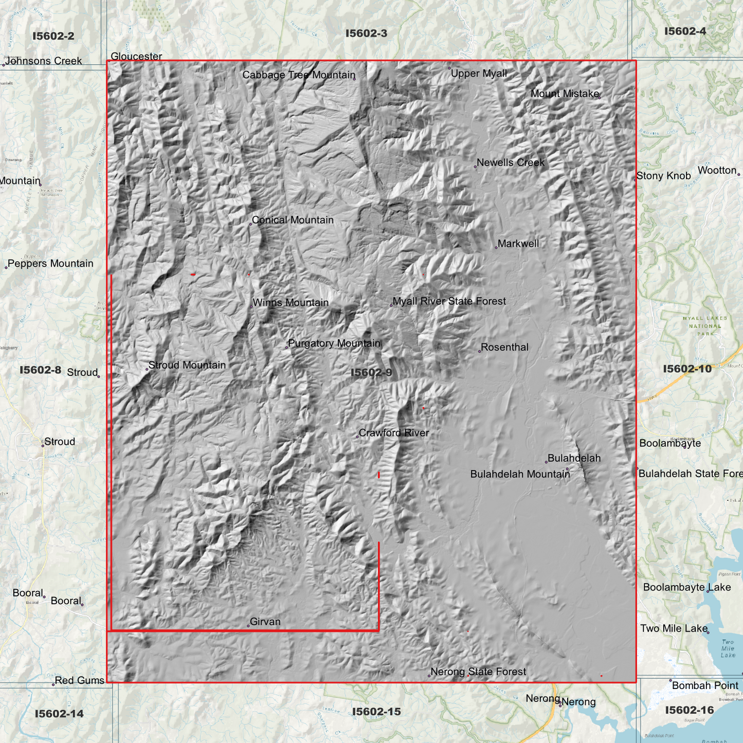 Bulahdelah 1m Digital Elevation Model (I5602-9)