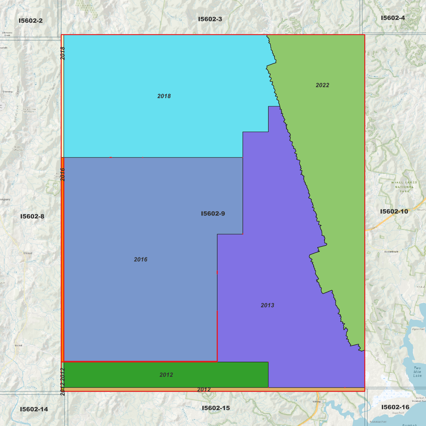 Bulahdelah 1m Digital Elevation Model (I5602-9)