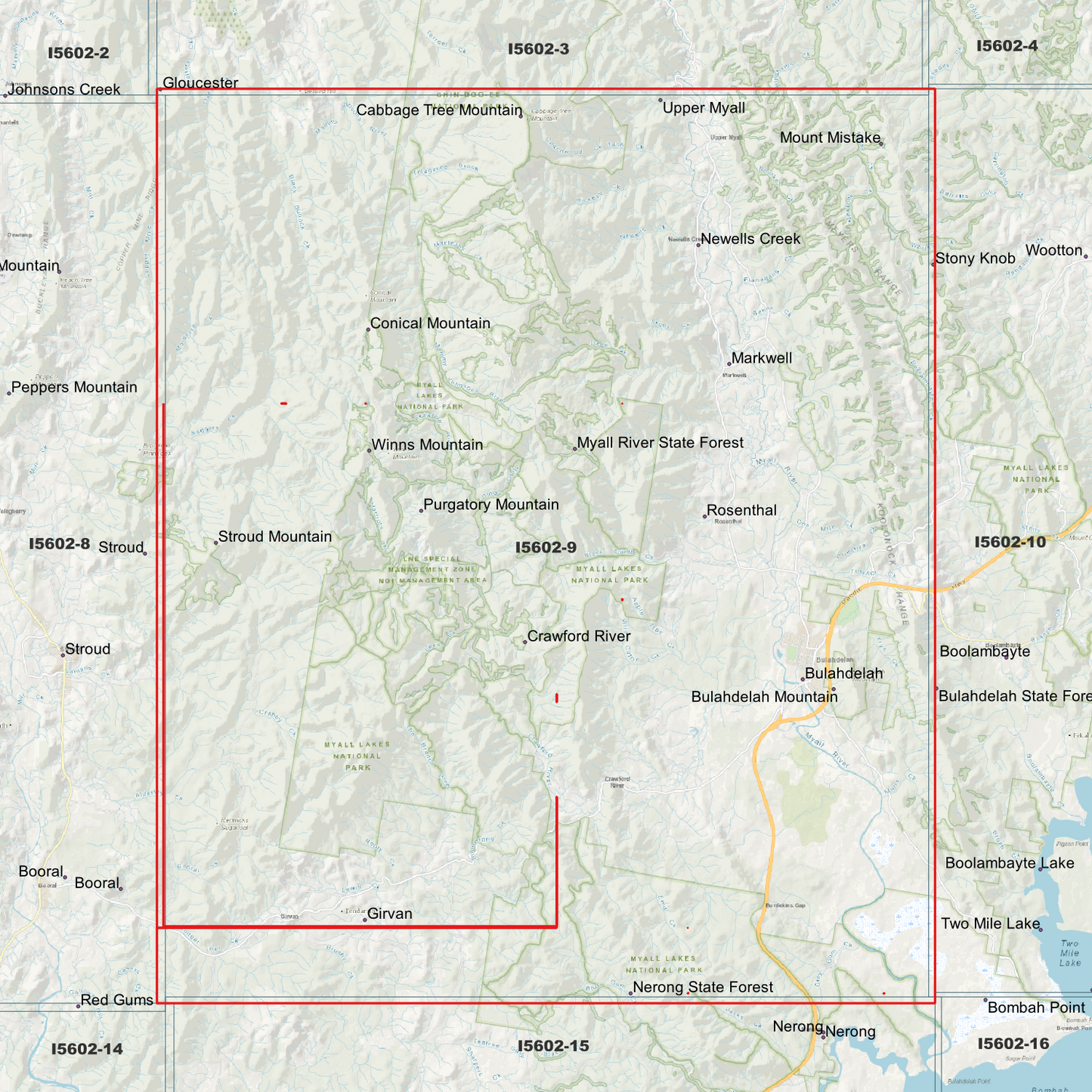 Bulahdelah 1m Digital Elevation Model (I5602-9)