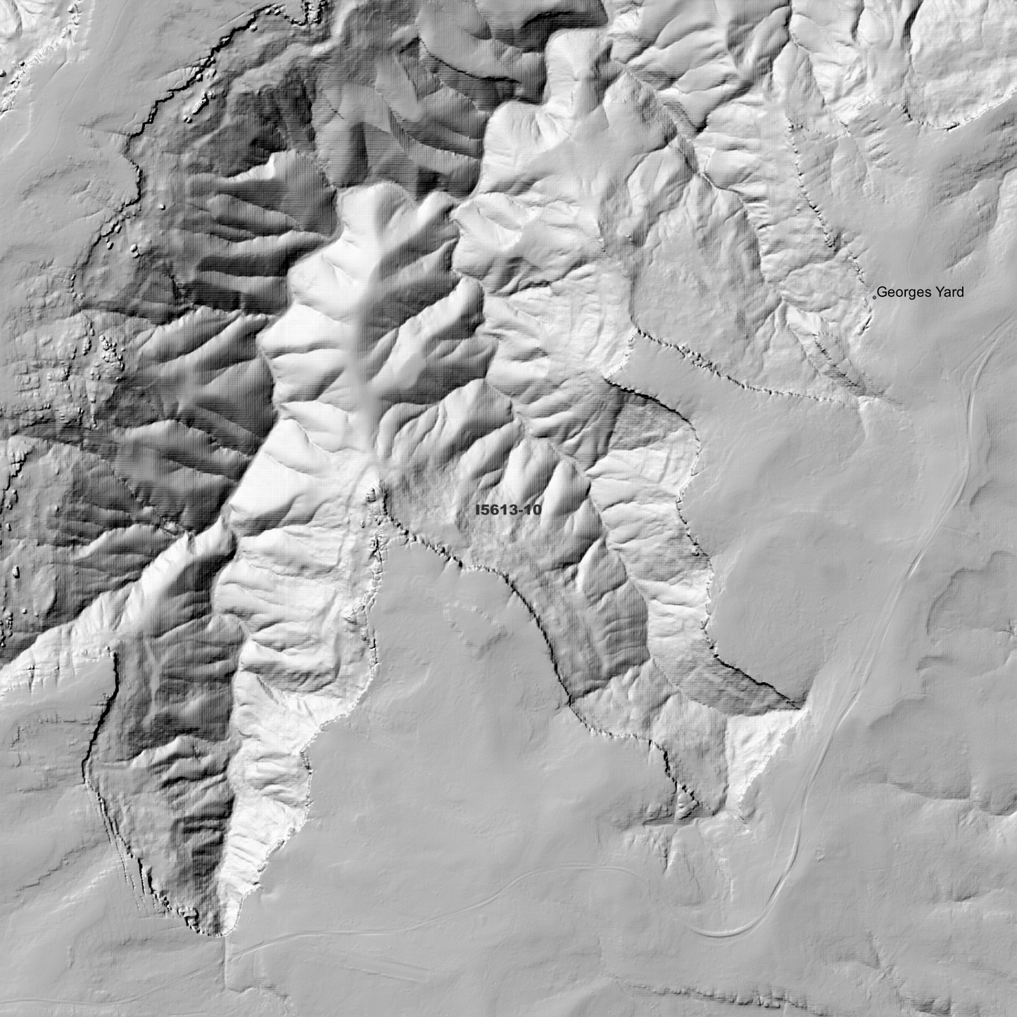 Tianjara 1m & 2m Digital Elevation Models (I5613-10)