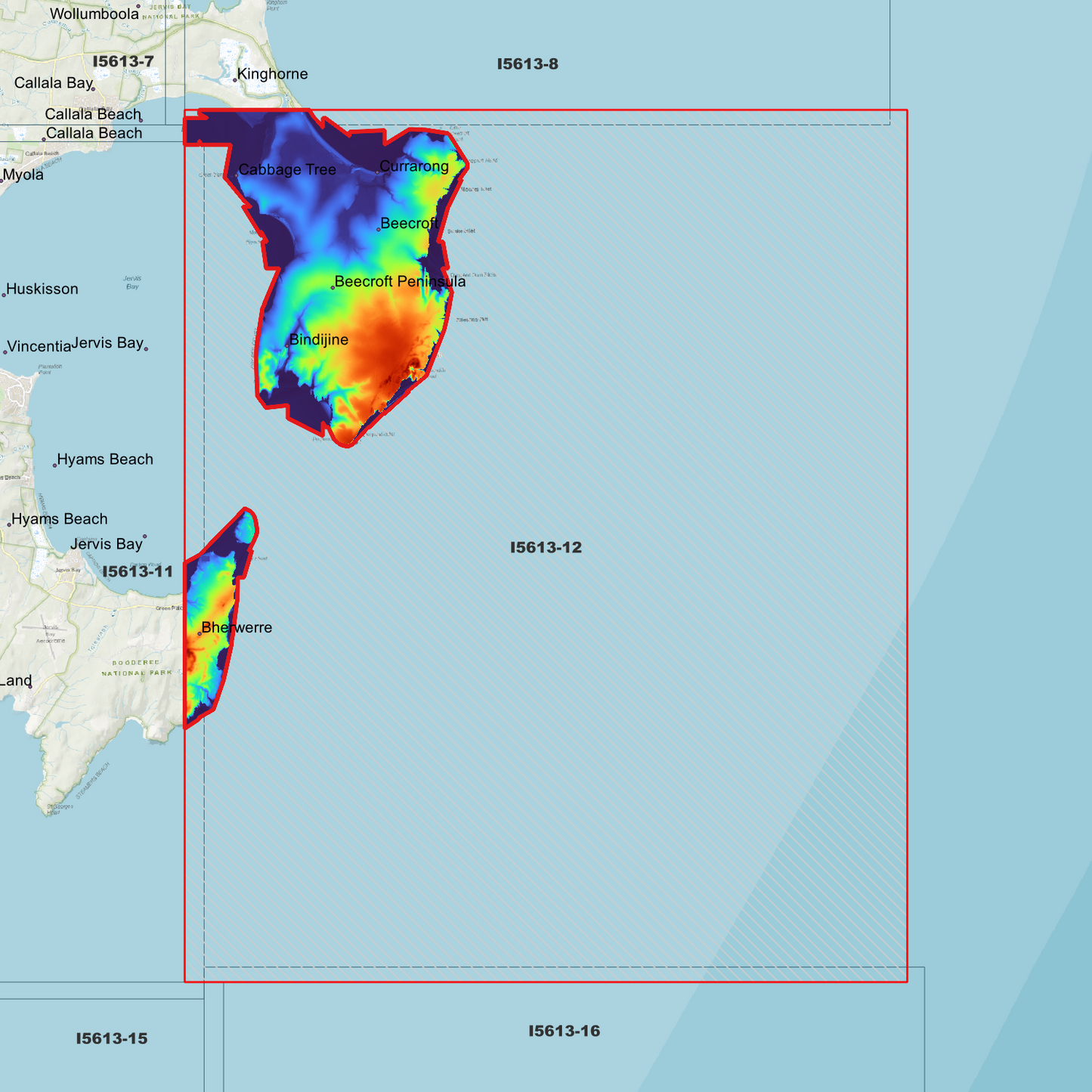 Currarong 1m Digital Elevation Model (I5613-12)